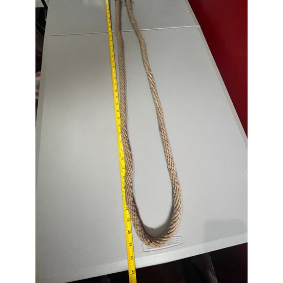 Western rope rein 7” with snap ends - Picture 2 of 4